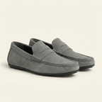 Mocassin à Barette en Cuir Suédé - image 5