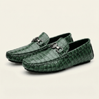 Mocassin à Mors Effet Crocodile - image 2