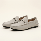 Mocassin à Ornement Métallique en Cuir Lisse - image 2