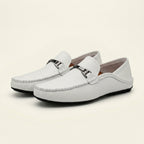 Mocassin à Ornement Métallique en Cuir Lisse - image 5