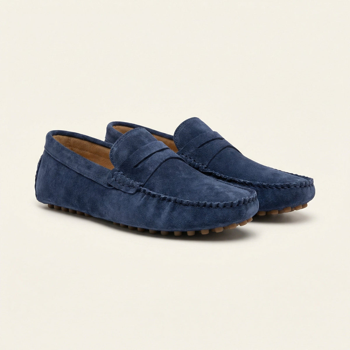 Mocassin à Picots en Daim - image 2