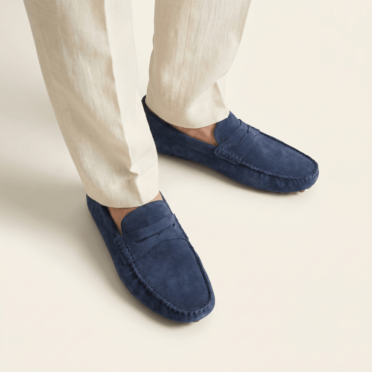 Mocassin à Picots en Daim - image 4
