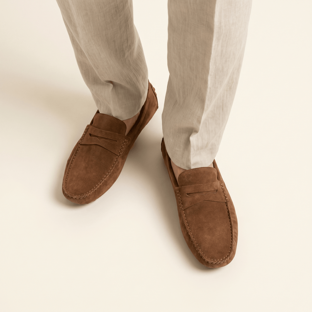 Mocassin à Picots en Daim - image 14