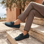 Mocassin à Picots en Daim avec Lacets Décoratifs - image 5