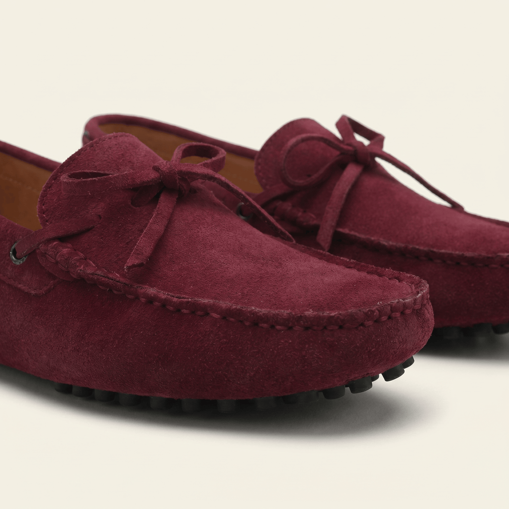 Mocassin à Picots en Daim avec Lacets Décoratifs - image 13