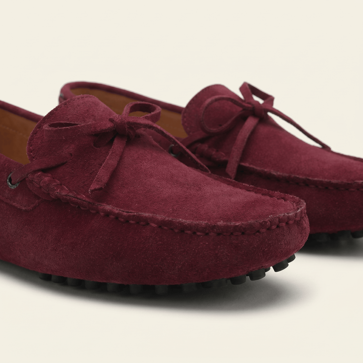 Mocassin à Picots en Daim avec Lacets Décoratifs - image 13