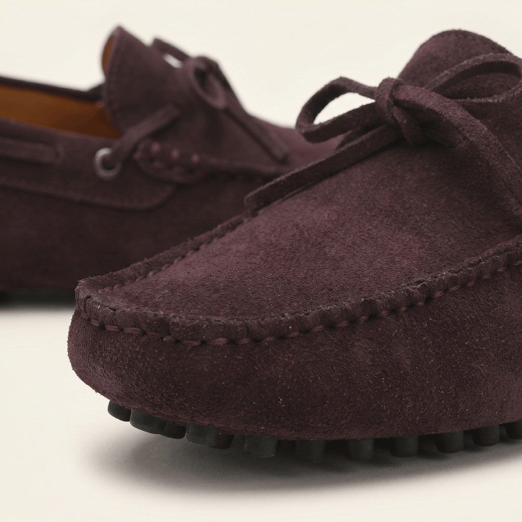 Mocassin à Picots en Daim avec Lacets Décoratifs - image 18