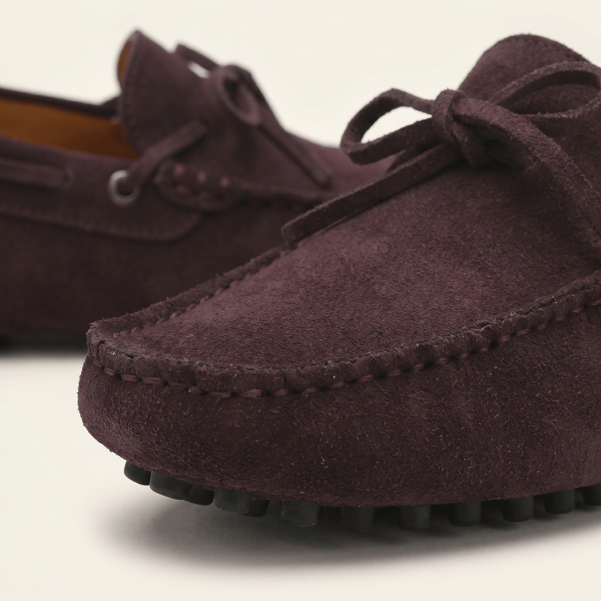 Mocassin à Picots en Daim avec Lacets Décoratifs - image 18