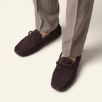 Mocassin à Picots en Daim avec Lacets Décoratifs - image 19