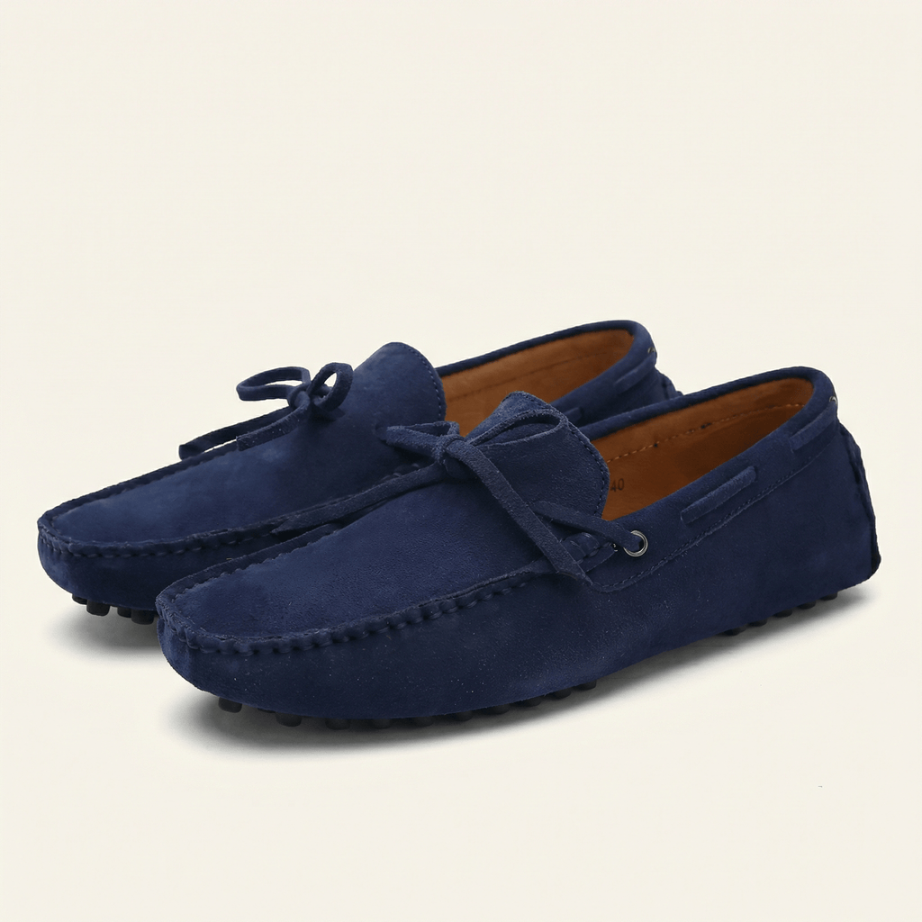 Mocassin à Picots en Daim avec Lacets Décoratifs - image 32