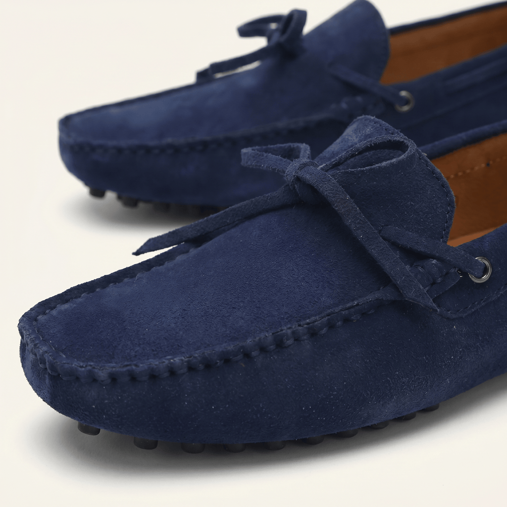Mocassin à Picots en Daim avec Lacets Décoratifs - image 33