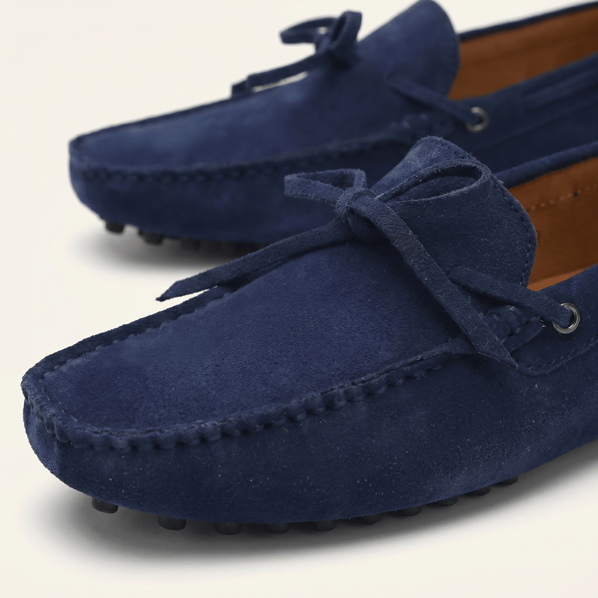 Mocassin à Picots en Daim avec Lacets Décoratifs - image 33