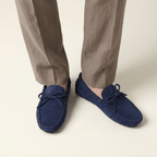 Mocassin à Picots en Daim avec Lacets Décoratifs - image 34