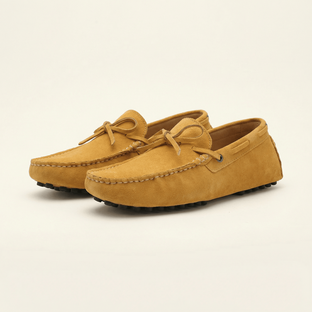 Mocassin à Picots en Daim avec Lacets Décoratifs - image 37