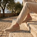 Mocassin Casual en Suédine à Semelle Confort - image 5