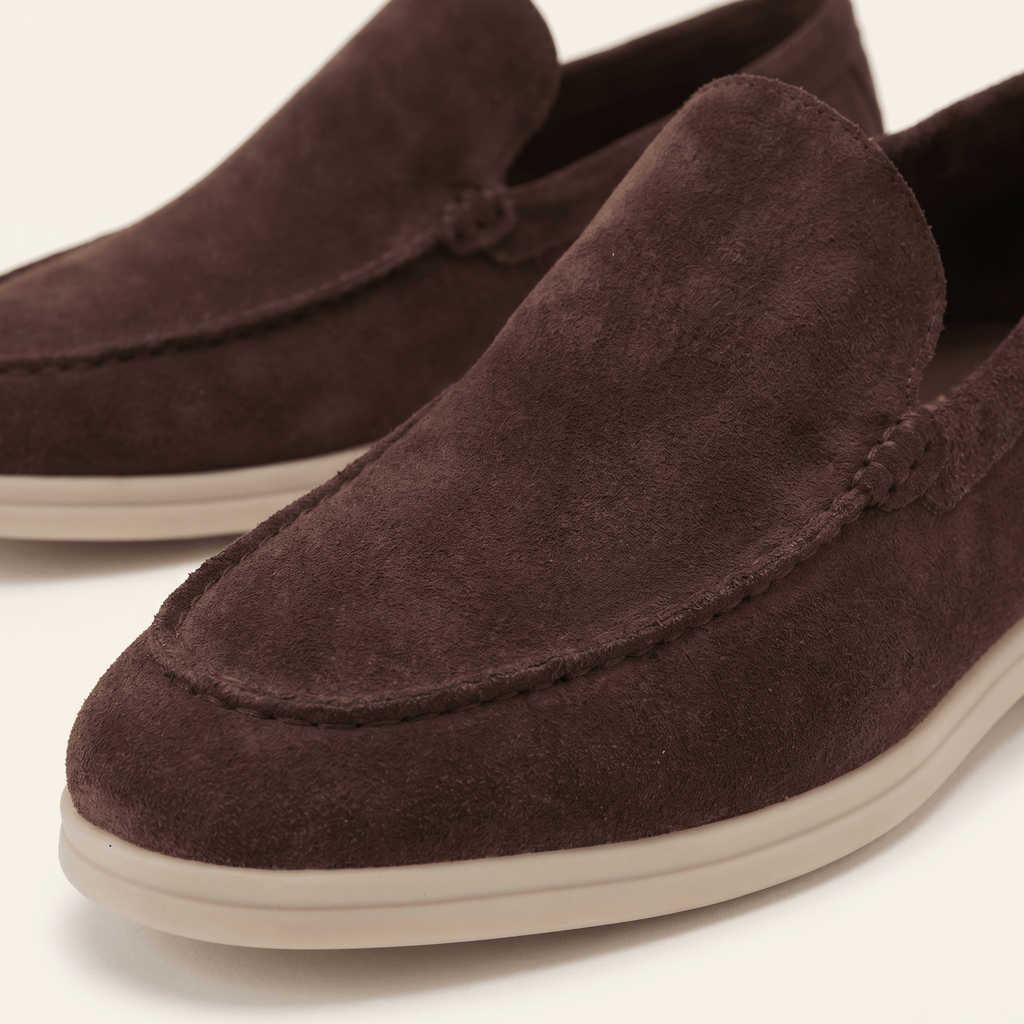 Mocassin Casual en Suédine à Semelle Confort - image 8