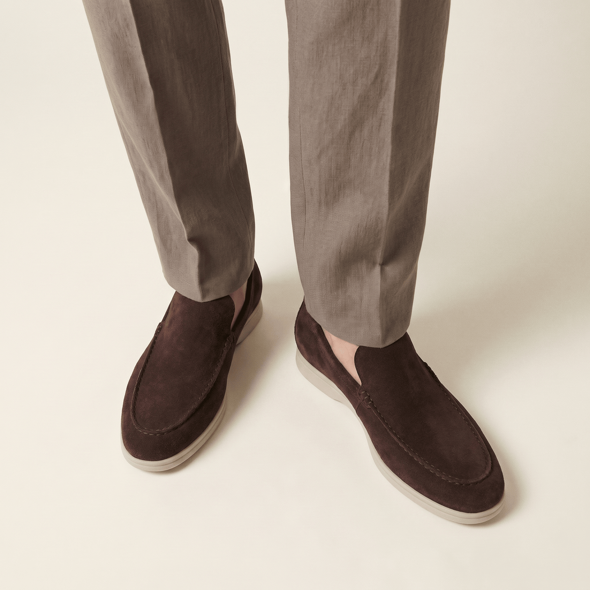 Mocassin Casual en Suédine à Semelle Confort - image 9