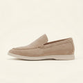 Mocassin Casual en Suédine à Semelle Confort - Beige