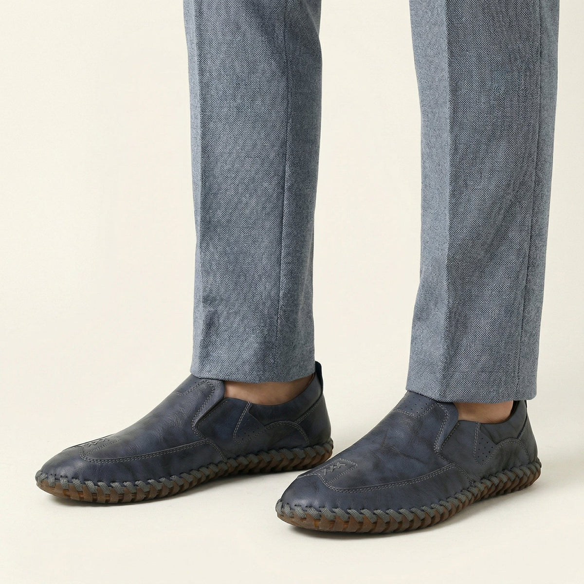 Mocassin Confort en Cuir - image 9