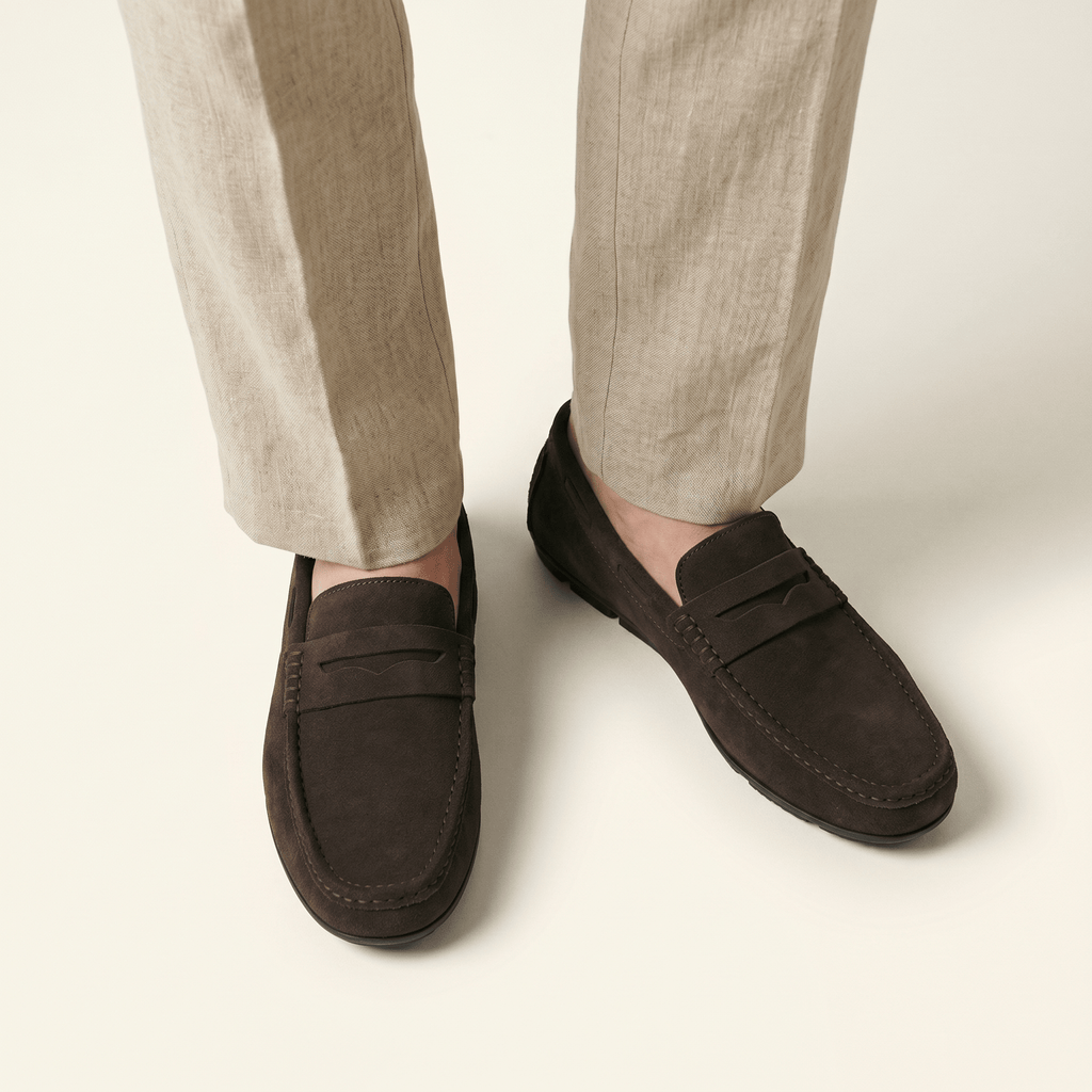 Mocassin en Daim Classique à Bande - image 14