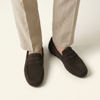 Mocassin en Daim Classique à Bande - image 14