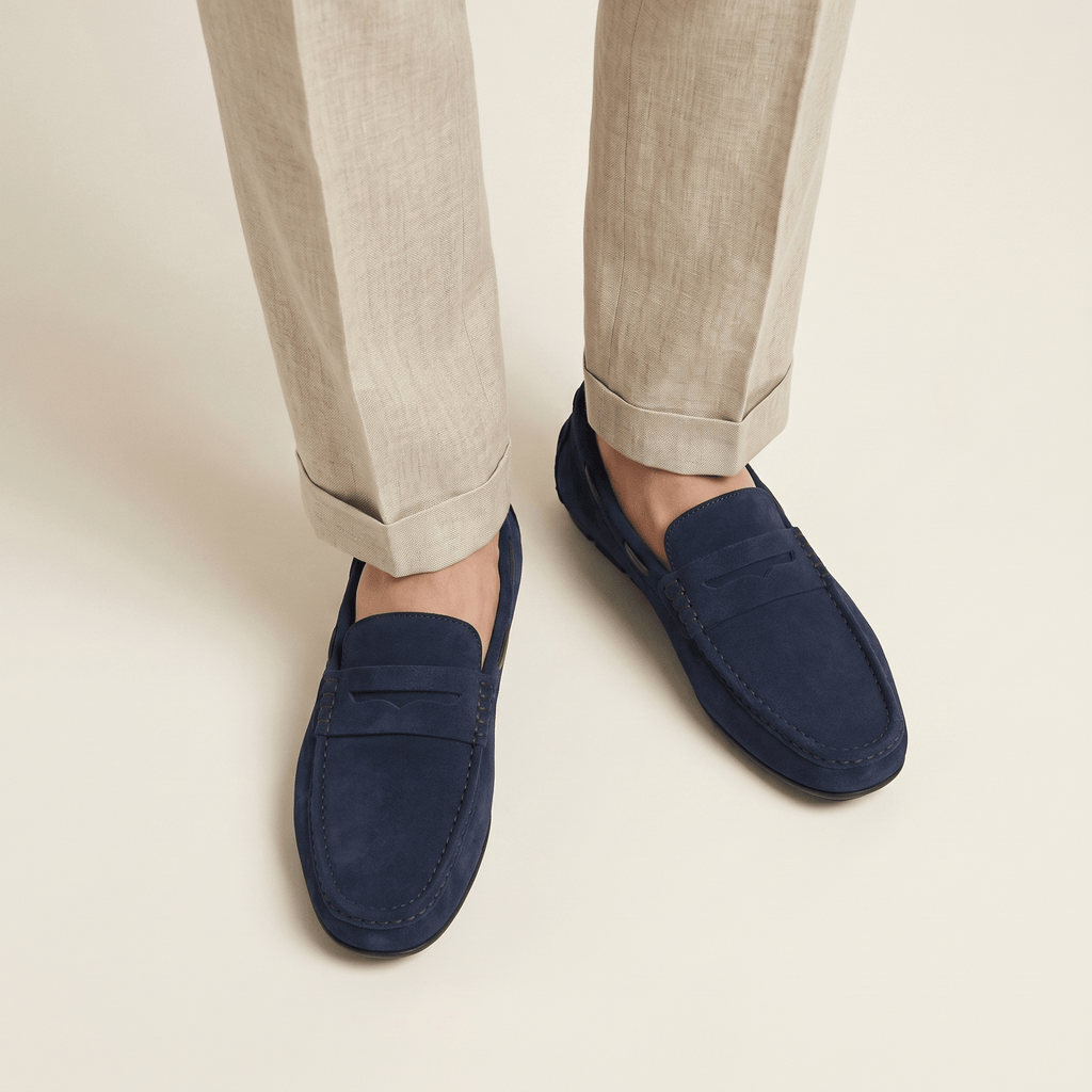 Mocassin en Daim Classique à Bande - image 19