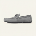 Mocassin Gris à Lacets Décoratifs - Gris