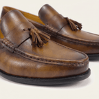 Mocassin Habillé à Glands en Cuir Lisse - image 8