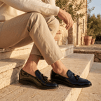 Mocassin Habillé à Glands en Cuir Verni - image 5
