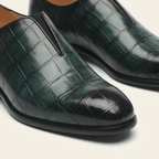 Mocassin Habille Slip-on Effet Crocodile - image 3