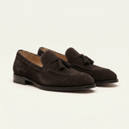 Mocassin Homme à Gland en Cuir Suédé avec Talon - image 7