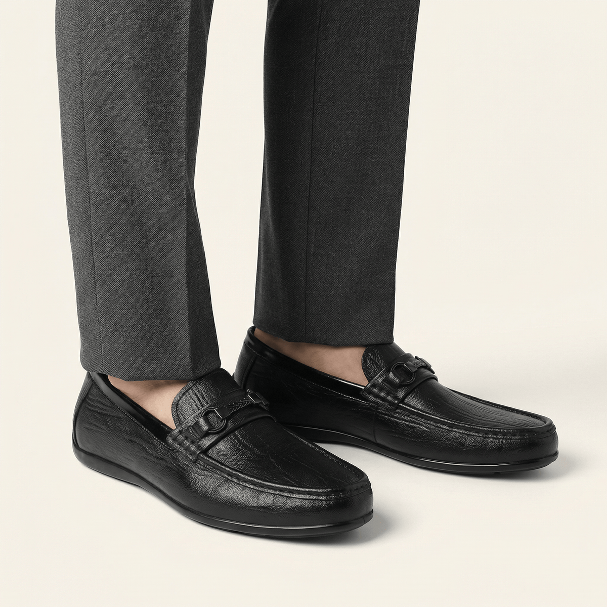 Mocassin Homme à Mors en Cuir - image 3