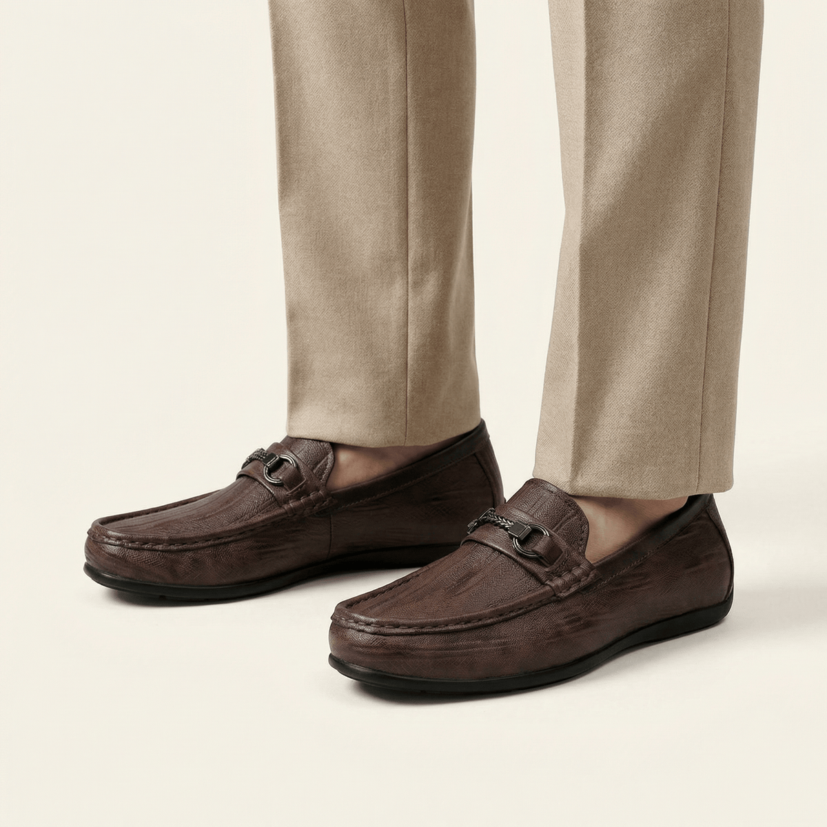 Mocassin Homme à Mors en Cuir - image 6