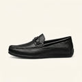 Mocassin Homme à Mors en Cuir - Noir