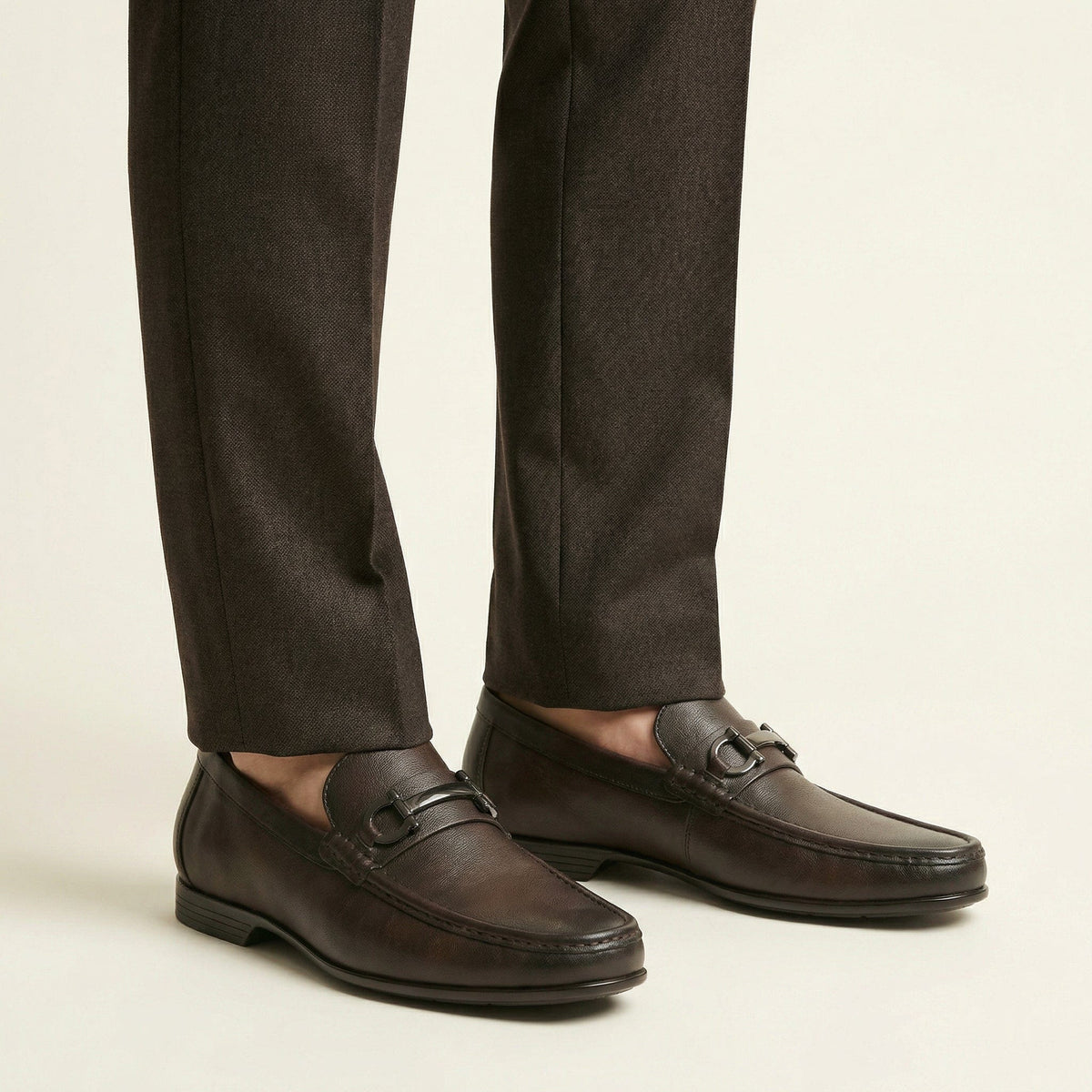 Mocassin Homme Classique à Mors en Cuir - image 3