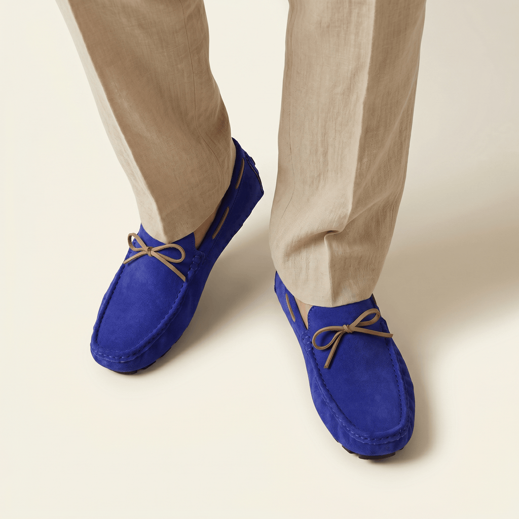Mocassin Homme Classique de Conduite à Nœud - image 14