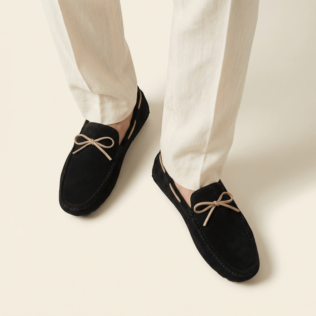 Mocassin Homme Classique de Conduite à Nœud - image 19