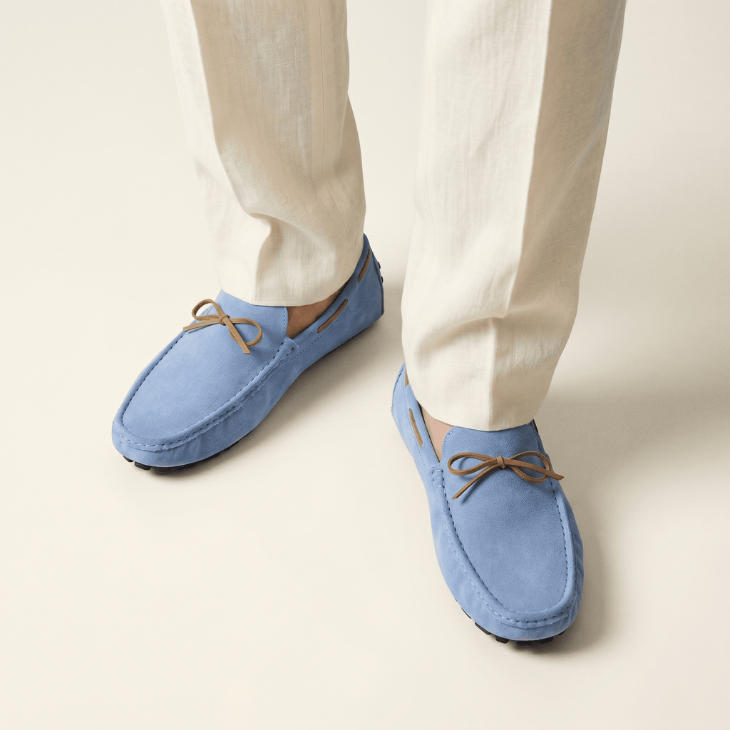 Mocassin Homme Classique de Conduite à Nœud - image 24