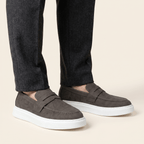 Mocassin Homme Compensé à Bande - image 3