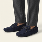 Mocassin Homme en Suédine avec Lacets - image 3