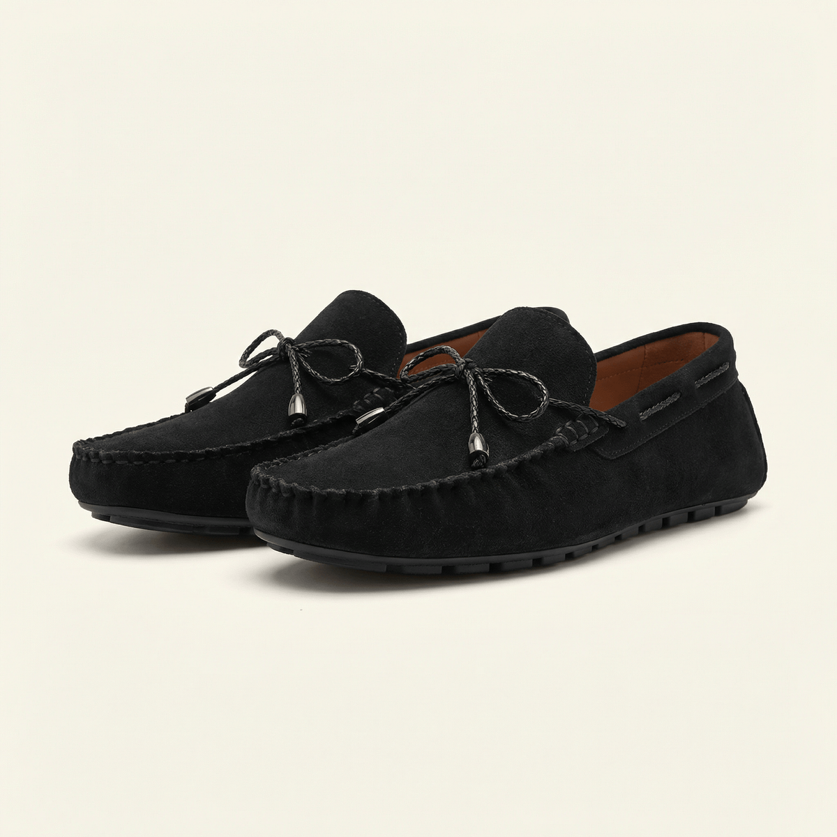 Mocassin Homme en Suédine avec Lacets - image 8