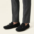 Mocassin Homme en Suédine avec Lacets - image 9