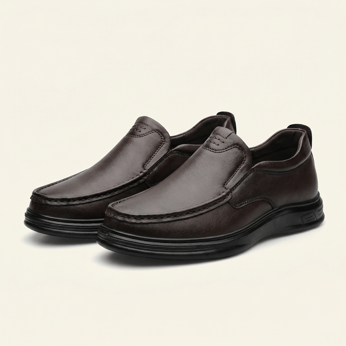 Mocassin Homme Fermé Confort en Cuir - image 2