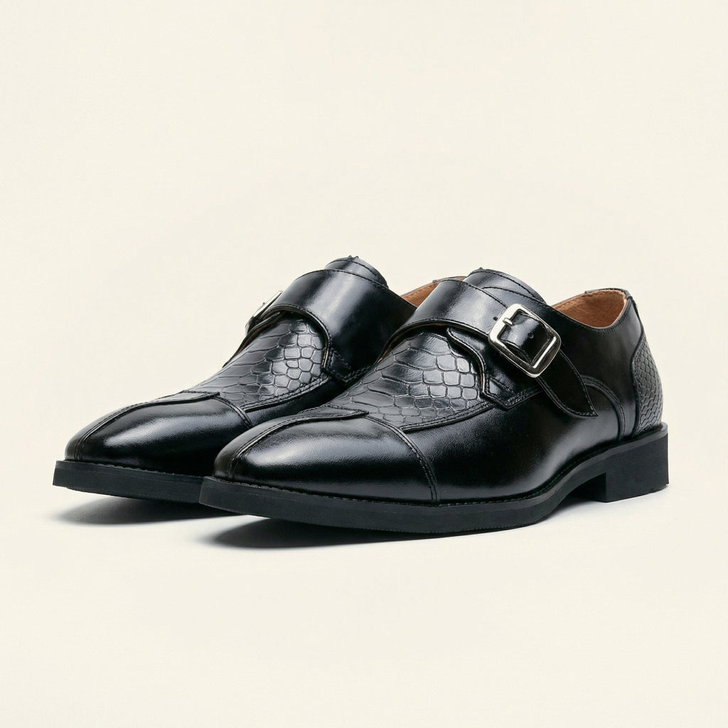 Mocassin Homme Habillé à Boucle Décorative - image 2