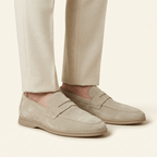 Mocassin Homme Penny Loafer Casual en Suédé - image 3
