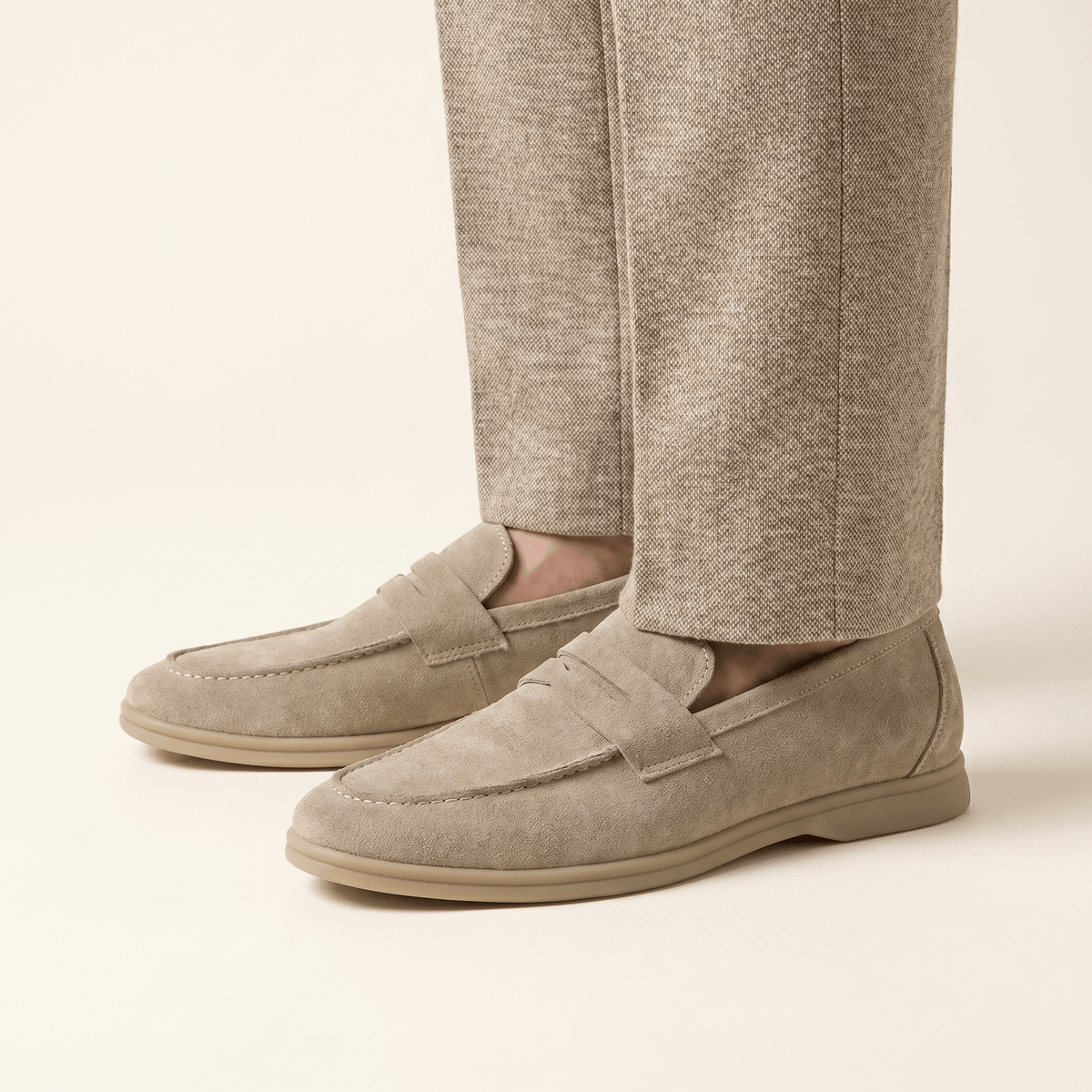 Mocassin Homme Penny Loafer Casual en Suédé - image 6