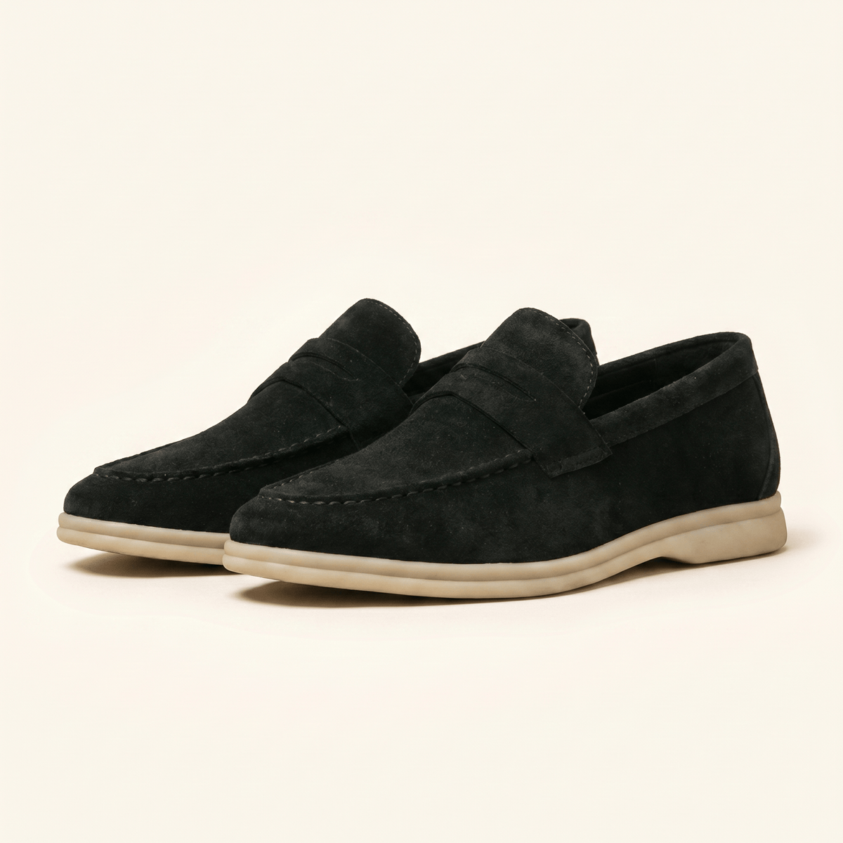 Mocassin Homme Penny Loafer Casual en Suédé - image 8
