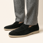 Mocassin Homme Penny Loafer Casual en Suédé - image 9