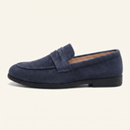 Mocassin Homme Penny Loafer Classique en Daim - image 1