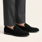 Mocassin Homme Penny Loafer Classique en Daim - image 6